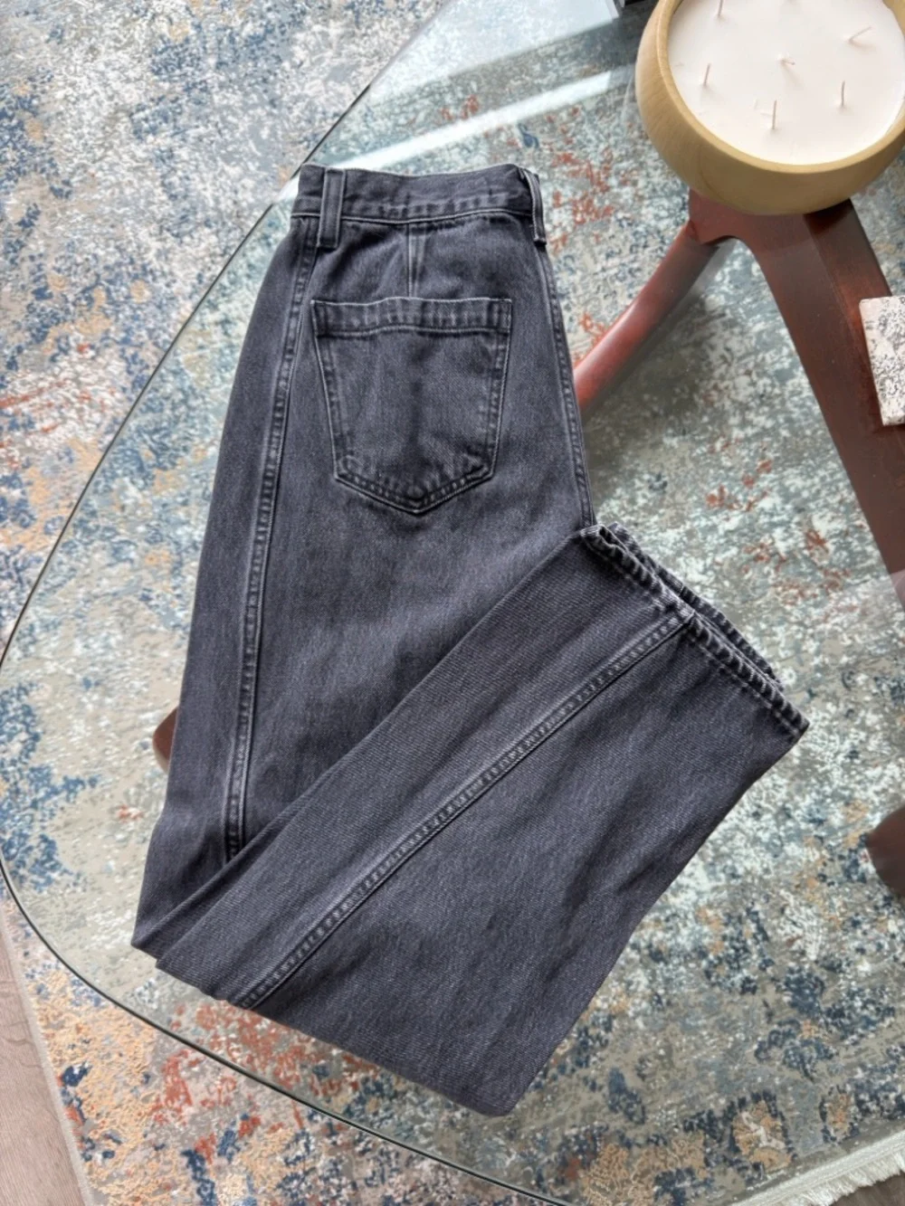 Denim Forum Barrel Leg Jeans - Picture 3 of 4